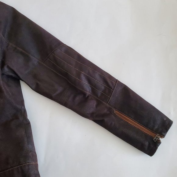 Danier Women's Leather Jacket with Thinsulate Lining, Brown, S - Picture 7 of 13